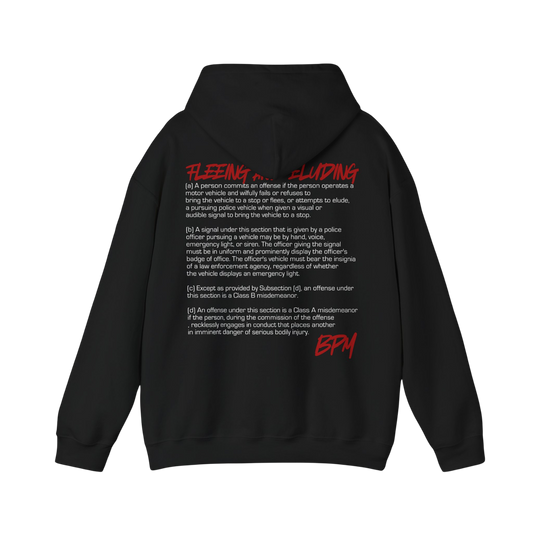 Fleeing and Eluding BPM Hoodie