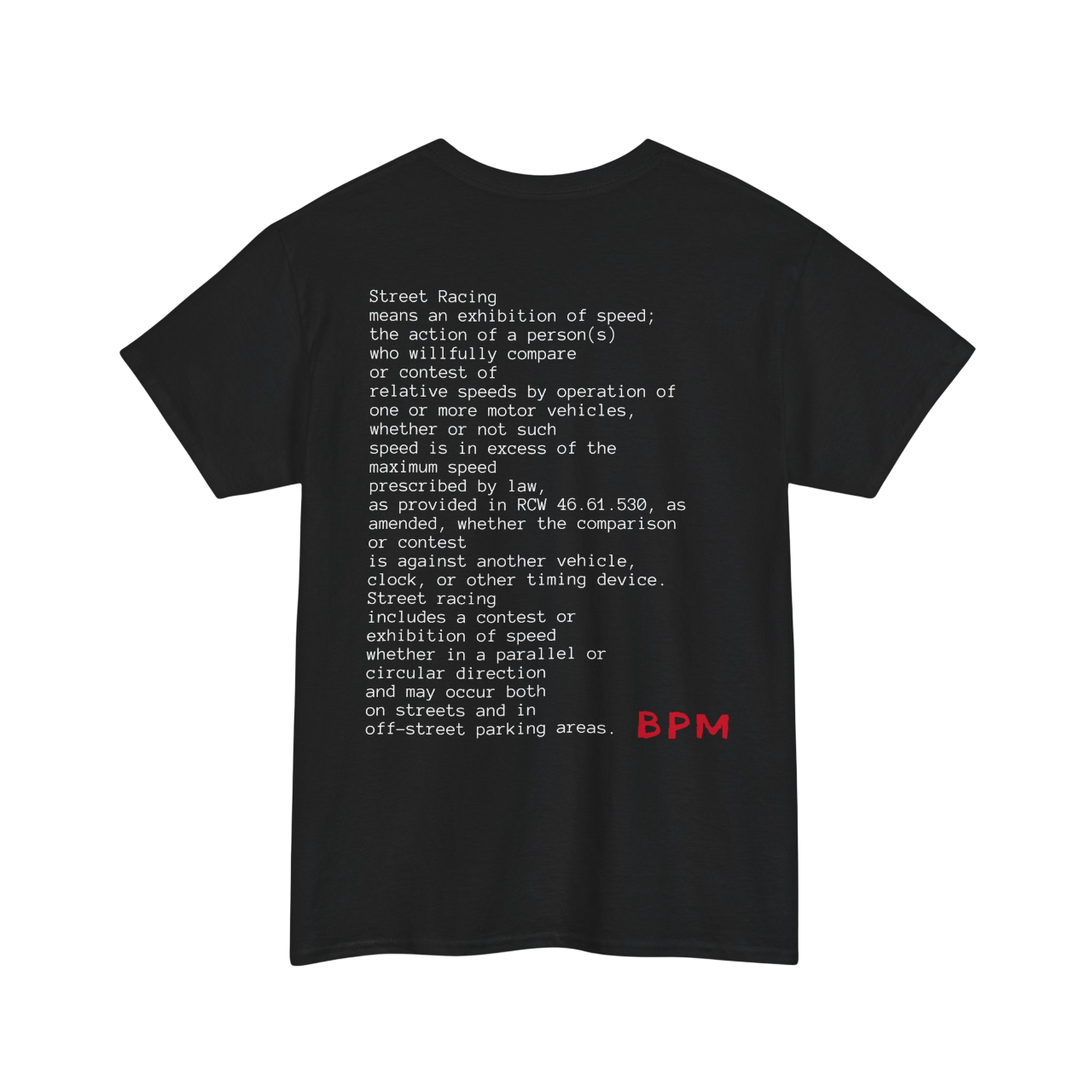 Street Racing Restricted (Oversized) Tee