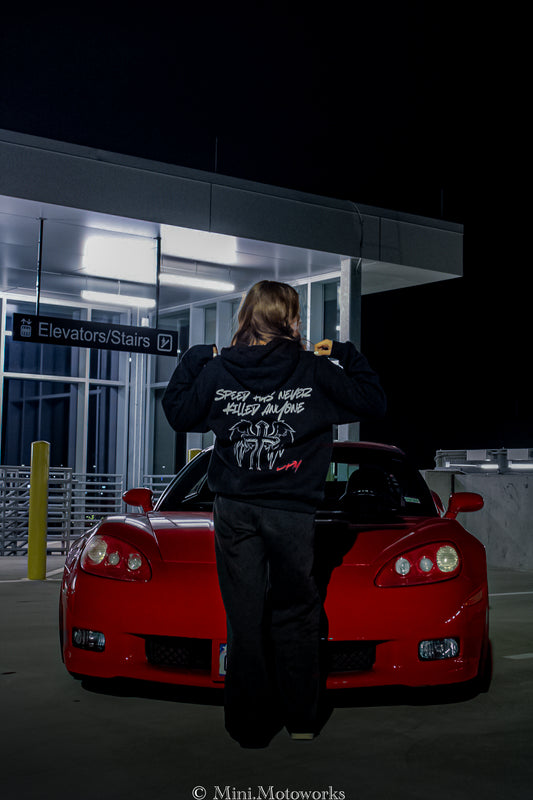 Speed has never killed anyone hoodie V2